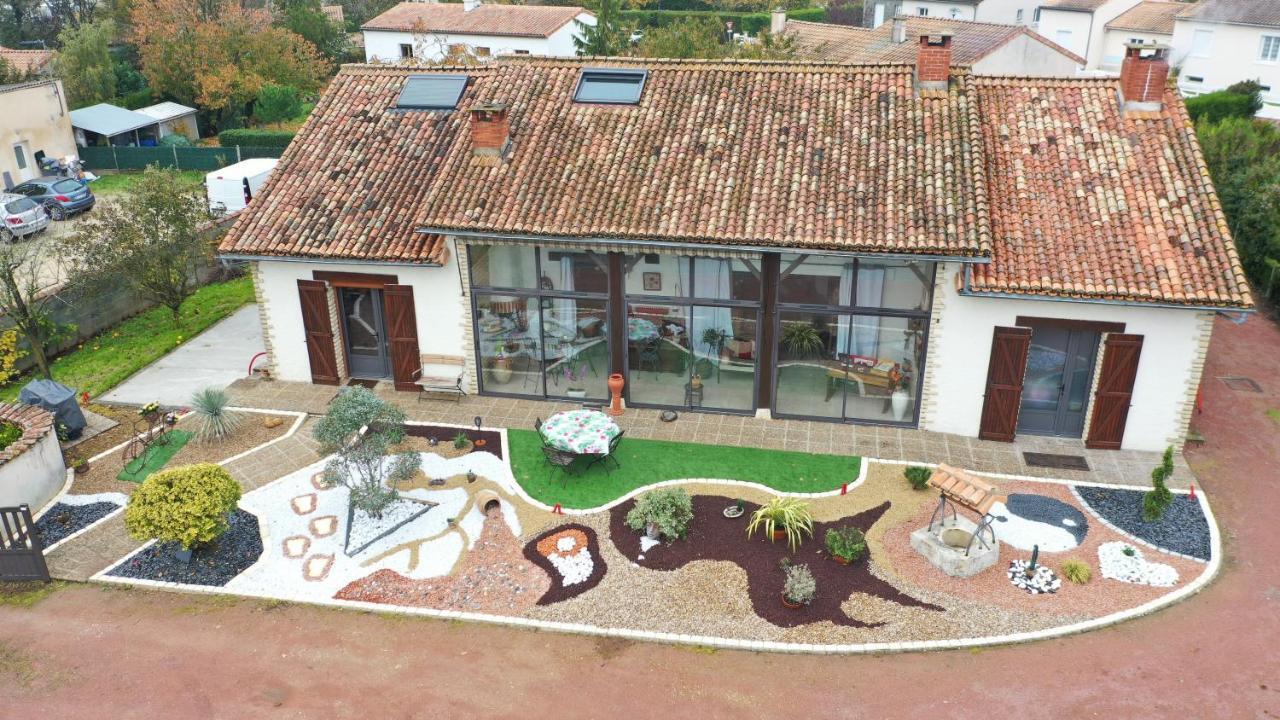 Bed and Breakfast Au gué du bois Neuville-du-Poitou Esterno foto